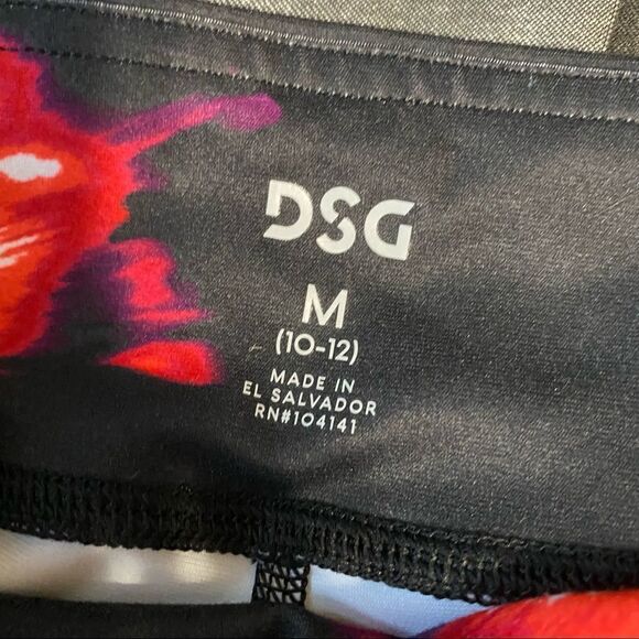 DSG Red floral  2pc yoga kids strappy top and yoga pants/leggings, - Picture 8 of 8